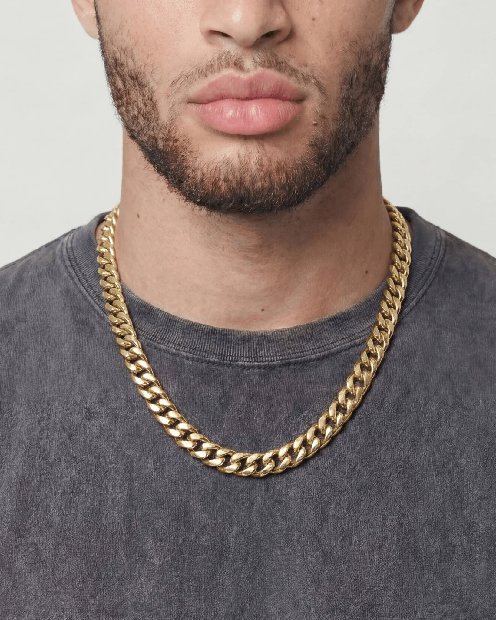 CLEAN CUBANA CHAIN. - 12MM GOLD - Image 3