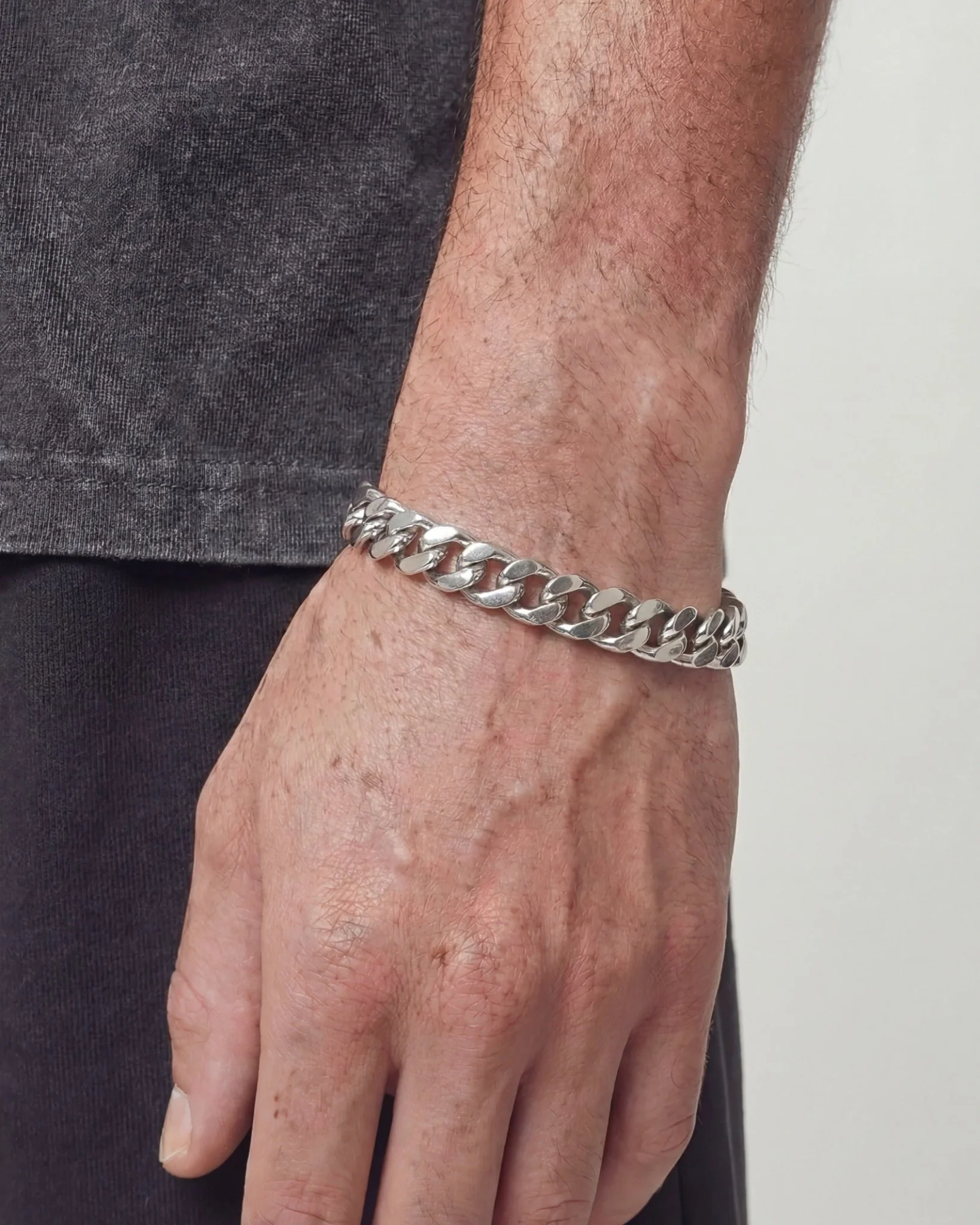 CLEAN CUBANA BRACELET. - 12MM - Image 3