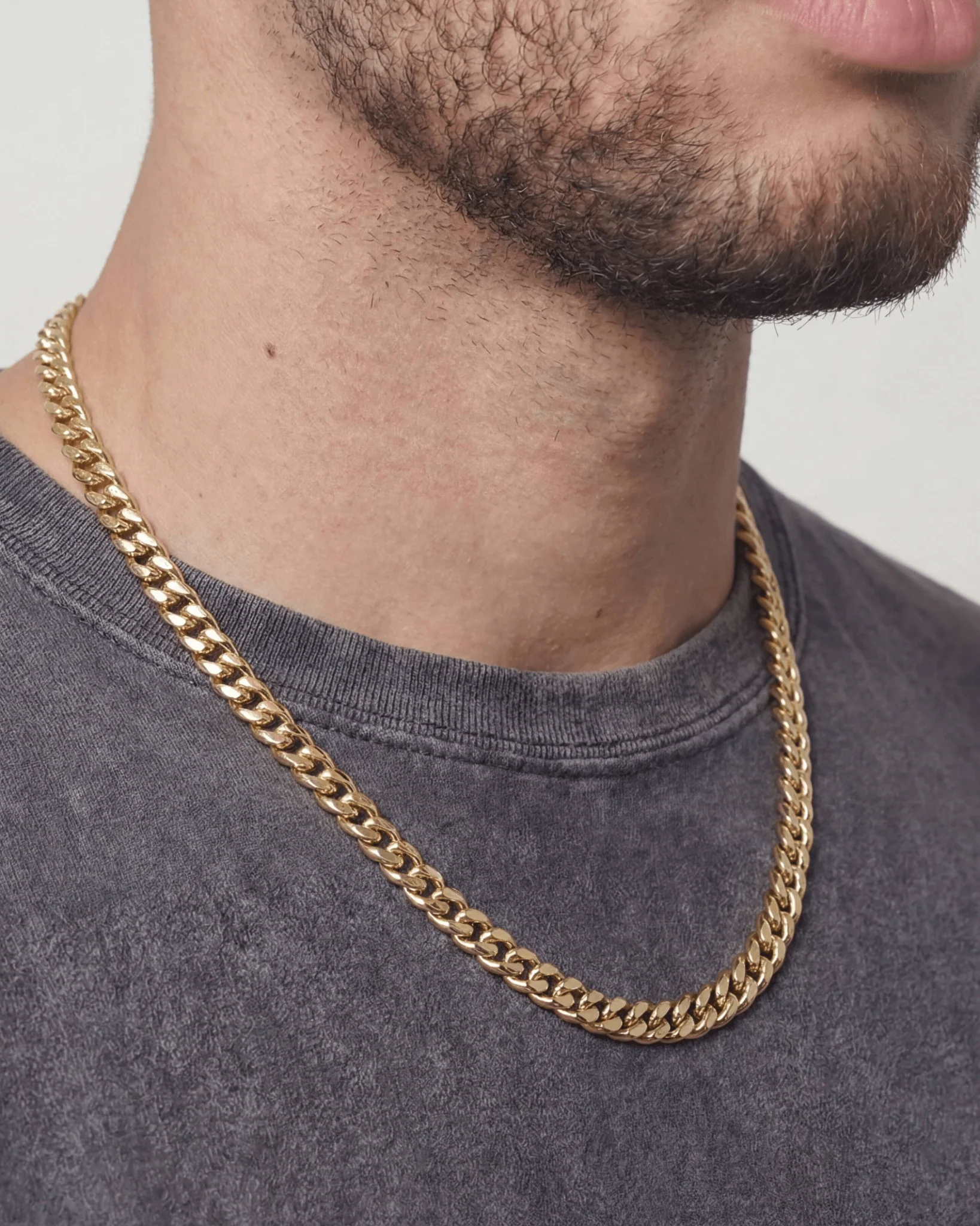 CLEAN CUBANA CHAIN. - 6MM GOLD - Image 4