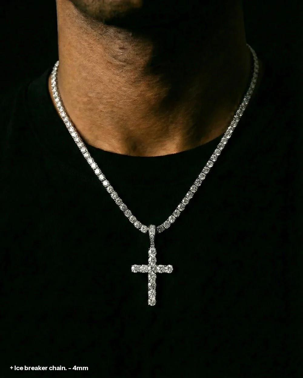 CROSS PIECE PENDANT. - 925 - Image 4