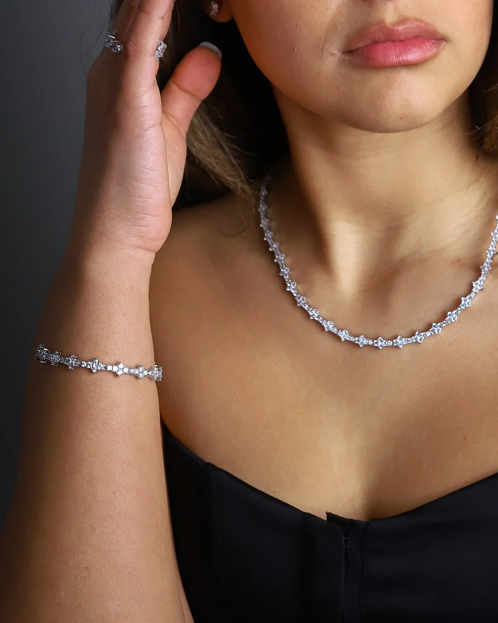 HONEYCOMB BRACELET. - 3MM 925 - Image 4