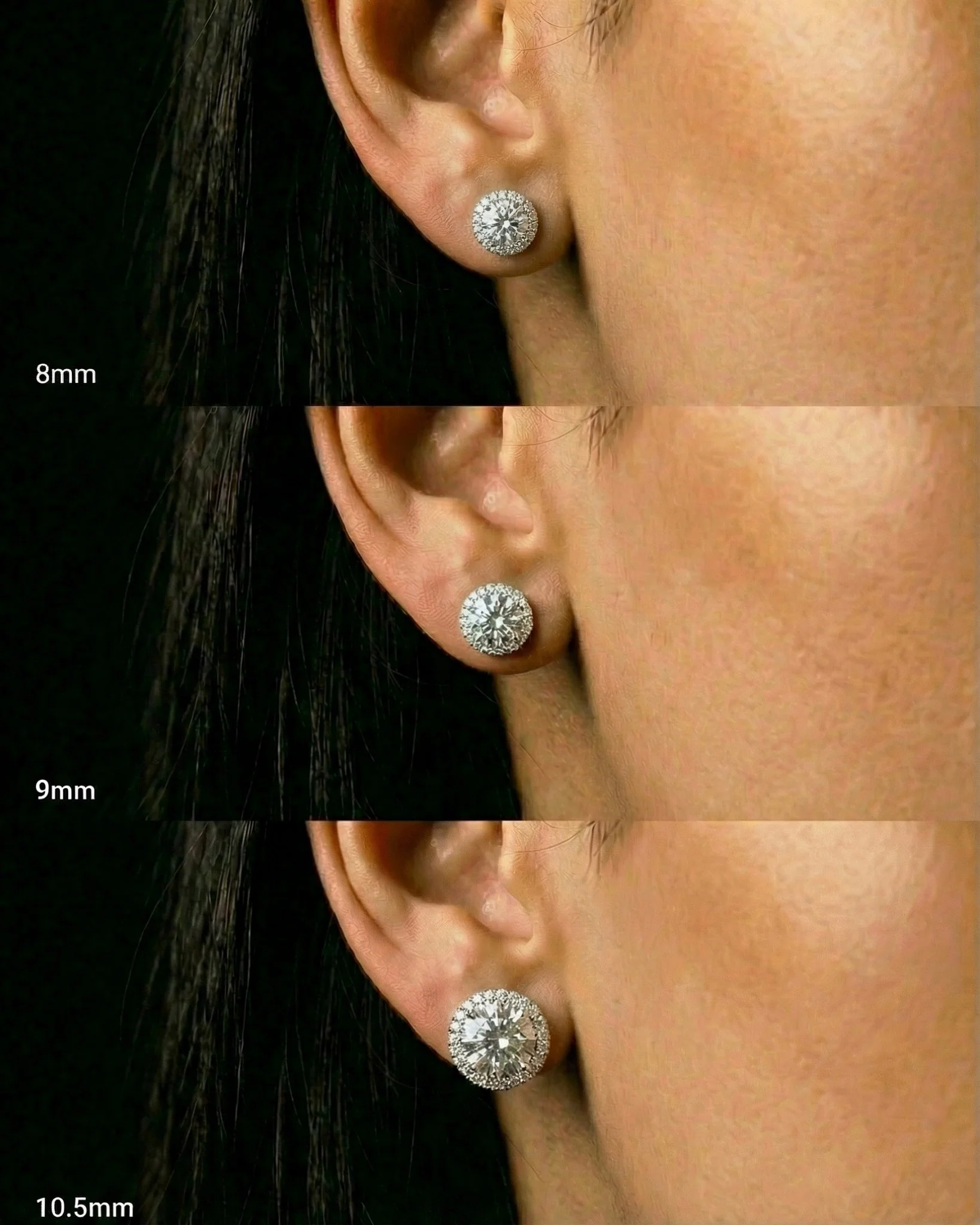 MOISSANITE ROYAL STUDS. - Image 4